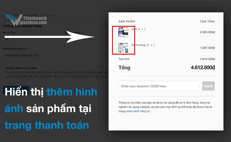 hien thi anh san pham tai trang thanh toan